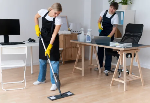 Nettoyage de bureau professionnel à Feillens